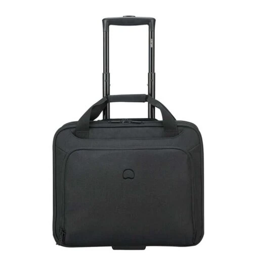 Delsey Esplanade One Compartment Trolley Boardcase 15.6" Deep Black -Mode Bagage Winkel image 1223