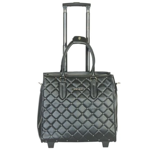 Olivia Lauren Gala Business Trolley Zwart -Mode Bagage Winkel image 1262