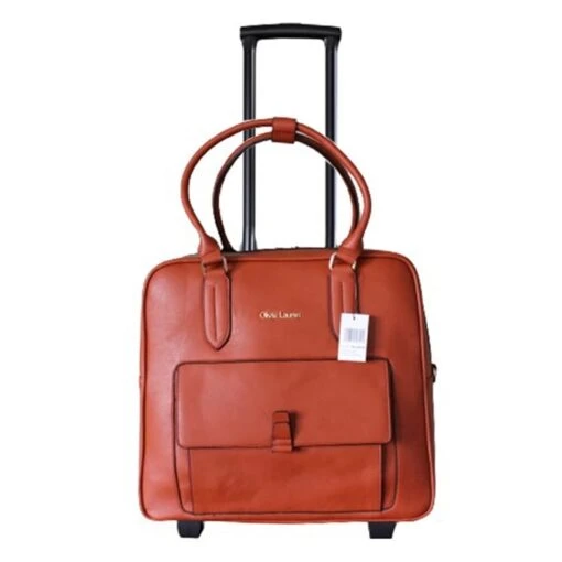 Olivia Lauren Sasha Business Trolley Roest Bruin -Mode Bagage Winkel image 1278