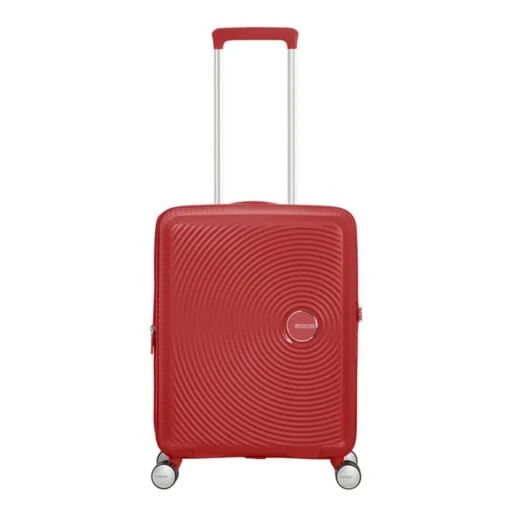 American Tourister Soundbox Spinner 55 Expandable Coral Red -Mode Bagage Winkel image 14