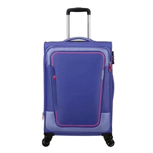 American Tourister Pulsonic Spinner 68 EXP Soft Lilac -Mode Bagage Winkel image 240