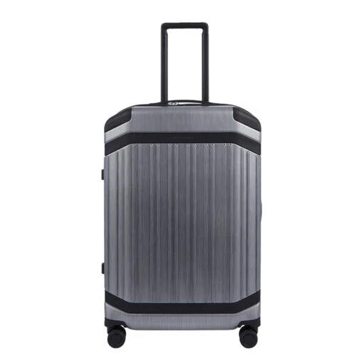 Piquadro PQ-Light Premium Medium Size Spinner 68 Grey-black -Mode Bagage Winkel image 259