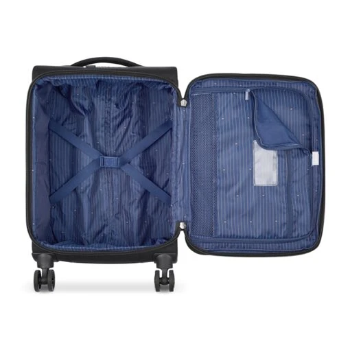 Delsey Brochant 2.0 Cabin Trolley 55/35 Expandable 4W Black -Mode Bagage Winkel image 26