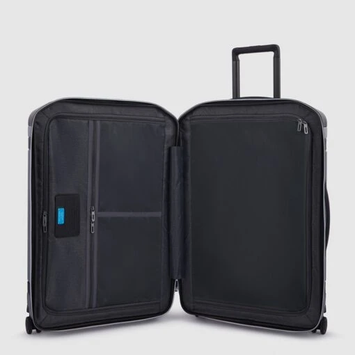 Piquadro PQ-Light Premium Medium Size Spinner 68 Grey-black -Mode Bagage Winkel image 263