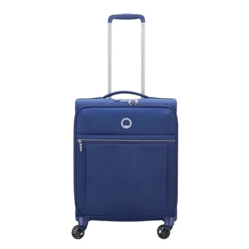 Delsey Brochant 2.0 Slim Cabin Trolley 55/40 Expandable 4W Blue -Mode Bagage Winkel image 282