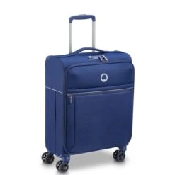 Delsey Brochant 2.0 Slim Cabin Trolley 55/40 Expandable 4W Blue -Mode Bagage Winkel image 284