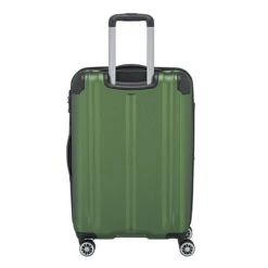 Travelite City 4 Wiel Trolley M Expandable Green -Mode Bagage Winkel image 322