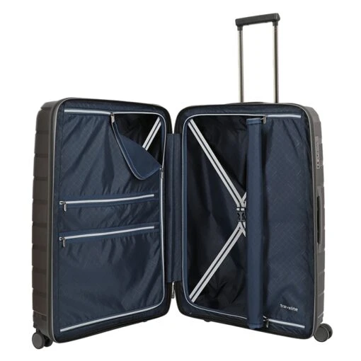 Travelite Air Base 4 Wiel Trolley L Anthracite -Mode Bagage Winkel image 466