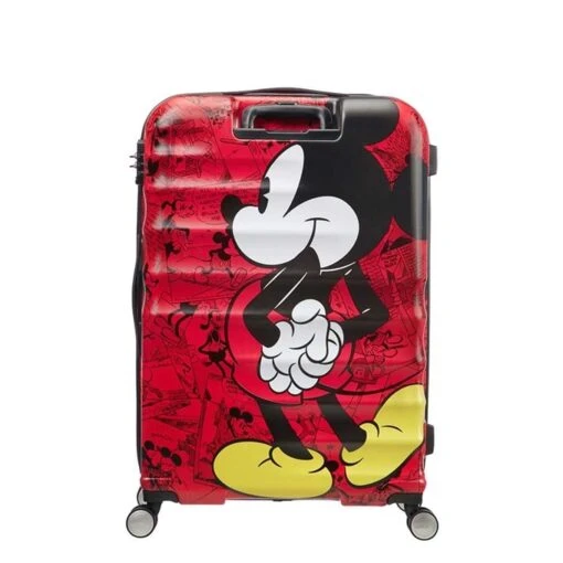 American Tourister Wavebreaker Disney Spinner 77 Mickey Comics Red -Mode Bagage Winkel image 495