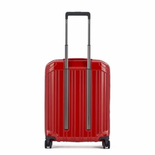 Piquadro PQ-Light Cabin Trolley 55 Red -Mode Bagage Winkel image 504