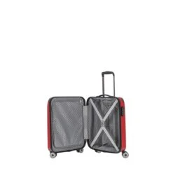 Travelite City 4 Wiel Trolley S Red -Mode Bagage Winkel image 512