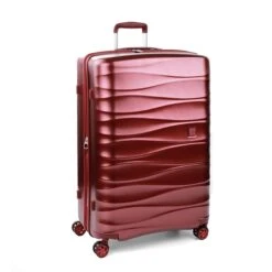 Roncato Stellar Large 4 Wiel Trolley Exp Rosso Scuro -Mode Bagage Winkel image 526