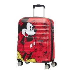 American Tourister Wavebreaker Disney Spinner 55 Mickey Comics Red -Mode Bagage Winkel image 545