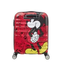 American Tourister Wavebreaker Disney Spinner 55 Mickey Comics Red -Mode Bagage Winkel image 546