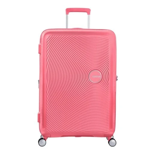 American Tourister Soundbox Spinner 77 Expandable Sun Kissed Coral -Mode Bagage Winkel image 549