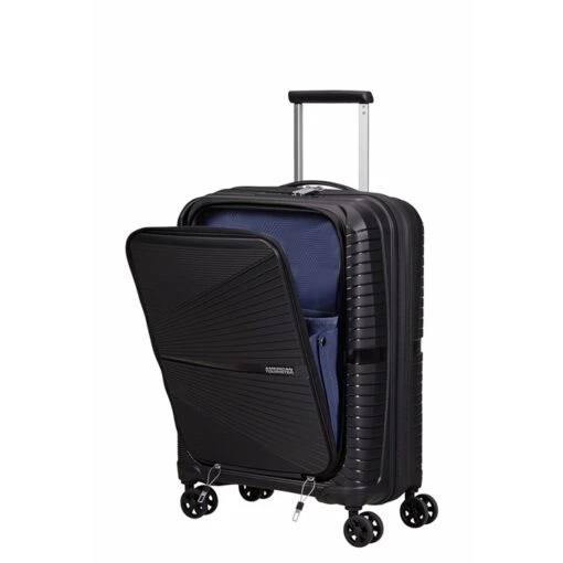 American Tourister Airconic Spinner 55 Frontloader 15.6'' Onyx Black -Mode Bagage Winkel image 631