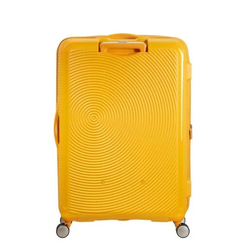 American Tourister Soundbox Spinner 77 Expandable Golden Yellow -Mode Bagage Winkel image 653