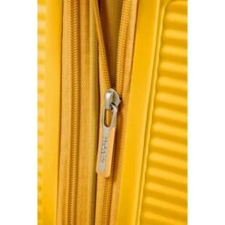 American Tourister Soundbox Spinner 77 Expandable Golden Yellow -Mode Bagage Winkel image 656