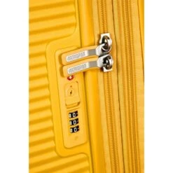 American Tourister Soundbox Spinner 77 Expandable Golden Yellow -Mode Bagage Winkel image 657