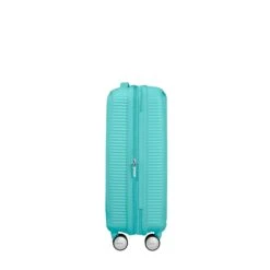 American Tourister Soundbox Spinner 55 Expandable Poolside Blue -Mode Bagage Winkel image 677