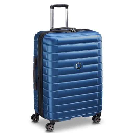 Delsey Shadow 5.0 Trolley 75 Expandable Blue -Mode Bagage Winkel image 707