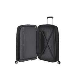 American Tourister Starvibe Spinner 77 EXP Black -Mode Bagage Winkel image 743