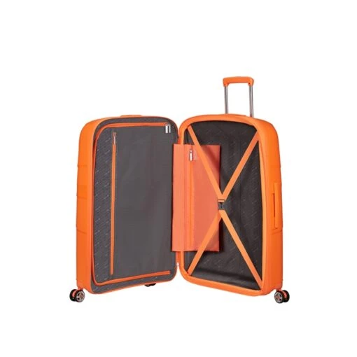 American Tourister Starvibe Spinner 77 EXP Papaya Smoothie -Mode Bagage Winkel image 752