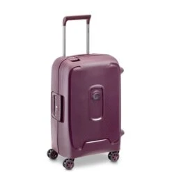 Delsey Moncey 4 Wheel Cabin Trolley 55/35 Purple -Mode Bagage Winkel image 790