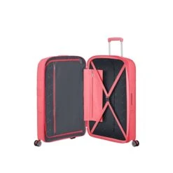 American Tourister Starvibe Spinner 77 EXP Sun Kissed Coral -Mode Bagage Winkel image 832