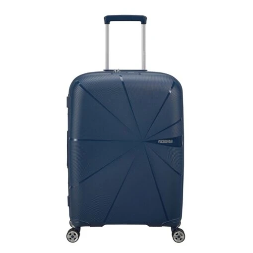 American Tourister Starvibe Spinner 67 EXP Navy -Mode Bagage Winkel image 850