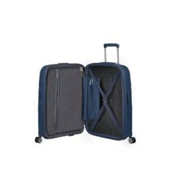 American Tourister Starvibe Spinner 67 EXP Navy -Mode Bagage Winkel image 858