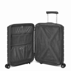 Roncato Butterfly Expandable Trolley 55 Antracite -Mode Bagage Winkel image 868