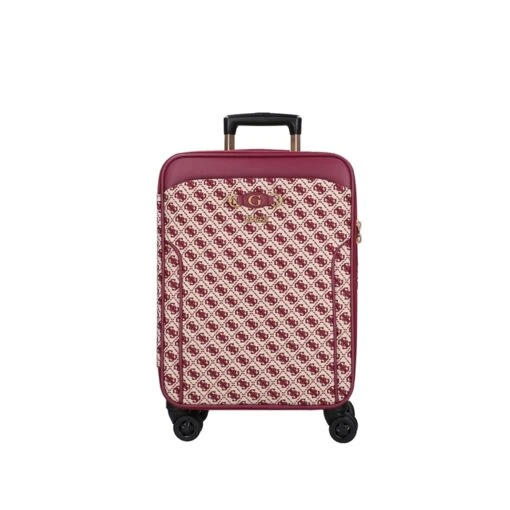 Guess Izzy 18 In 8-Wheeler Merlot Logo -Mode Bagage Winkel image 908