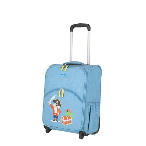 Travelite Youngster 2 Wheel Kids Trolley Pirate/blue -Mode Bagage Winkel image 916