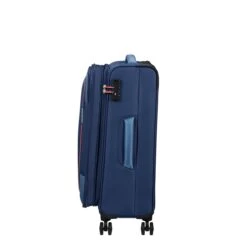 American Tourister Pulsonic Spinner 68 EXP Combat Navy -Mode Bagage Winkel image 944