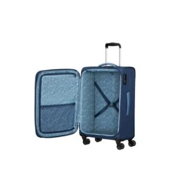 American Tourister Pulsonic Spinner 68 EXP Combat Navy -Mode Bagage Winkel image 946